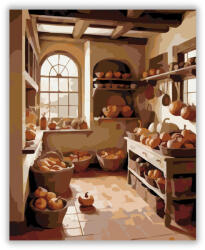  Őszi Zöldségbőség Farmházban - számfestő készlet