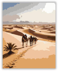  Karaván a Siwa Oázis felé - számfestő készlet