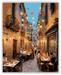  Tapas Esték Barcelonában - számfestő készlet