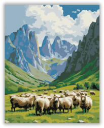 Számfestő Picos de Europa Hegyi Táj - számfestő készlet (crea6933)