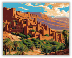 Számfestő Ait Benhaddou Kasbah - számfestő készlet