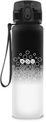 Ars Una Kulacs ARS UNA műanyag matt BPA-mentes ombre 600 ml Black & White (55794510) - bestoffice