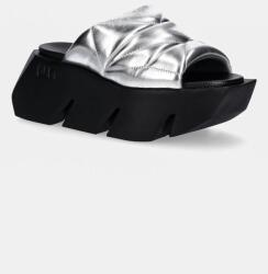 United Nude bőr papucs Bull Puffy fekete, női, platformos, 10897141188 - fekete Női 40