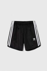 adidas Originals gyerek rövidnadrág fekete, állítható derekú - fekete 164