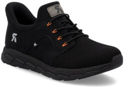 RIEKER Ready2GO női fekete bebújós sneaker félcipő M9050-00
