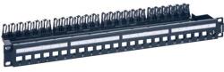 LEGRAND Patch panel - 1U-19" (modulok nélkül) 24db x RJ45 port fogadására fém kábeltartóval LinkeoC (632850) - procompkft