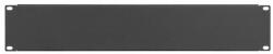 STALFLEX RP19-2U-B 19" 2U fekete takaró panel (RP19-2U-B) - procompkft