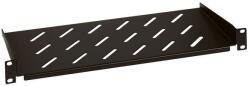 LEGRAND Tálca, fix 1U-19" 2 ponton rögzített csavarral Mély: 250mm Max: 50 kg (E2S1U25) - procompkft
