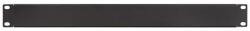 STALFLEX RP19-1U-B 19" 1U fekete takaró panel (RP19-1U-B) - procompkft