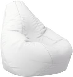 PUFRELAX Калъф за пуф круша, 220л. , Nirvana Hobbit - Teteron White (COVER_PUF-G-NH-TEX-WH) - topmall