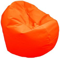 PUFRELAX Пуф 330л. , Relaxo XL - Panama Neon Orange Водоустойчив, Перящ се калъф, Пълнеж от Полистиролни перли (PUF-G-RXL-PEX-NEOR) - topmall