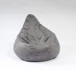 PUFRELAX Калъф за пуф круша, 160л. , Nirvana Light - Smoke Grey (COVER_PUF-G-NL-PT-MNGRE) - topmall