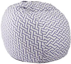 PUFRELAX Барбарон 600л. King Size, Zappity Purple, Перящ се калъф, Пълнеж с микс от мемори пяна и дунапрен, Гама Premium (PUF-M-K-PT-ZAP) - topmall