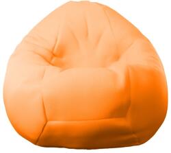 PUFRELAX Пуф, круша, 520л. , Nirvana Gigant - Orange, PU кожа, Пълнеж от полистиролни перли, 8095 (PUF-G-NGG-PU-OR) - topmall