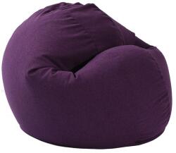 PUFRELAX Пуф 330л. , Relaxo XL - Mulberry, Перящ се калъф, Пълнеж от полистиролни перли, Гама Premium (PUF-G-RXL-PT-MLB) - topmall