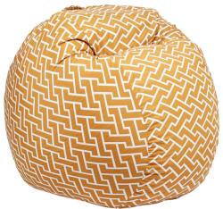 PUFRELAX Барбарон 400л. Matusalem, Zippity Orange, Перящ се калъф, Подходящ за деца, Пълнеж с микс от мемори пяна и дунапрен, Гама Premium (PUF-M-M-PT-ZIO) - topmall