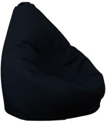 PUFRELAX Калъф за пуф круша, 160л. , Nirvana Light - Teteron Black (COVER_PUF-G-NL-TEX-BL) - topmall