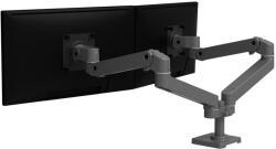 Ergotron LX PRO 13"-27" Monitor Asztali Tartó Kar - Szürke - 2 Kijelző