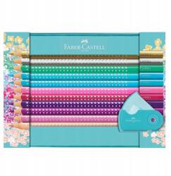 Faber-Castell pezsgőkréták Sparkle, 20 db fémdobozban (201641)