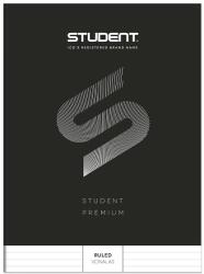 ICO Füzet vonalas ICO Student Black Prémium A/4 80 lapos 7500107005 (7500107005)