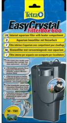 Tetra EasyCrystal FilterBox 600 - belső szűrő, fűtőrekesszel (50-150l akváriumhoz) (174689)