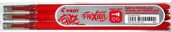 Pilot Frixion Point 0, 5mm 3db-os piros rollertoll betét (BLS-FRP5-R-S3) (BLS-FRP5-R-S3) - firstshop