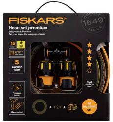 Fiskars Premium-Set 1027101 15 M 1 db Fekete, Narancs Kerti Tömlő