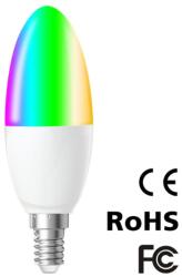 SmartWise Wi-Fi + eWeLink-Remote okosizzó 5W (E14) - okosotthon