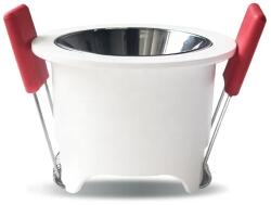 GLEDOPTO GL-D-009P Zigbee Pro (Zigbee 3.0 + RF vevős) okos süllyesztett RGBCCT LED spot lámpa (800 lumen, IP40), fehér kerettel - okosotthon