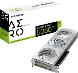 GIGABYTE GeForce RTX 5060 Ti AERO OC 8GB GDDR7 128bit (GV-N506TAERO OC-8GD) Videokártya