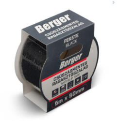 Berger Csúszásmentes ragasztószalag 5mx50mm/0, 8mm fekete (200101-4059) - dobotrade