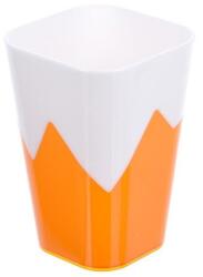 TOO KT-148-O 600ml-es duplafalú, négyzetes műanyag pohár (KT-148-O) - emag