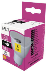 EMOS ZQ8255D 60 W / 800 lm / természetes fehér / dimmelhető LED izzó Classic MR16 / GU10 / 7 W