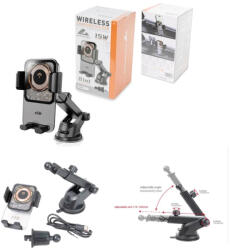 Autolife Telefontartó és töltő (vezeték nélküli) 15W (6063)