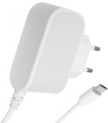 Somogyi Elektronic hálózati adapter, microUSB, 1 méter vezeték, 2 A, 5 V, fehér (SA 2000MU)