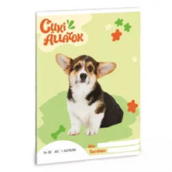 Ars Una Cute Animals: Corgi vonalas füzet - 1. osztályos, 14-32, A5 (53584328)