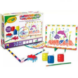 Crayola : Szivacs festőkészlet kimosható festékekkel (04-2950)