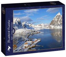 Bluebird Puzzle 500 db-os puzzle - Fjord - Lofoten Archipelago (90993) (90993)