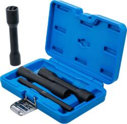 BGS technic Mély spirálprofilos csavarkiszedő dugókulcs készlet, 1/2", 17-21mm, 4db (BGS-5264)