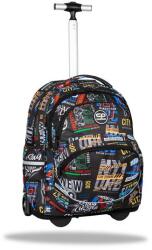 COOLPACK - Starr gurulós iskolatáska, hátizsák - 2 rekeszes - Big city (F035673)