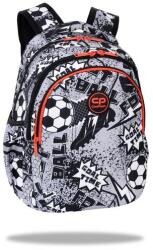 COOLPACK - Joy S iskolatáska, hátizsák - 2 rekeszes - Grey ball (F048710) (F048710)