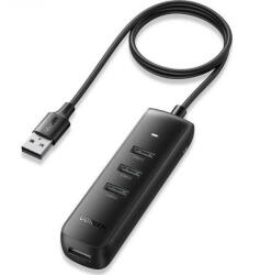 UGREEN Hub USB UGREEN CM416, 4 x USB-A, 1m (Negru)
