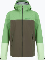 Peak Performance Férfi Peak Performance Trail Hipe Shell kabát borsmenta/fenyőtű/zöld esőkabát