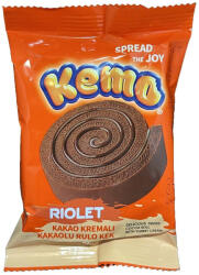 Kemo kakaós ízű krémmel töltött piskóta roll - 45 g