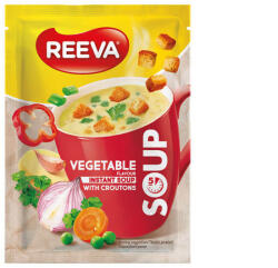  REEVA instant zöldség ízű leves krutonnal - 17g