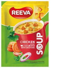  REEVA instant csirkeízű leves krutonnal - 17g