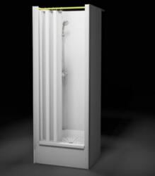 Apollo ZK900-180-F Shower cabin with curtain, including tray _ ZK900-180-F függönyös zuhanykabin, tálcával (ZK900-180-F)