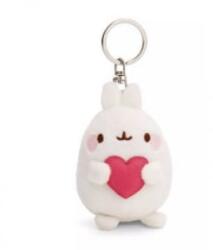 NICI : Molang, a nyuszi kulcstartó szívvel - 8 cm (61670) (61670)
