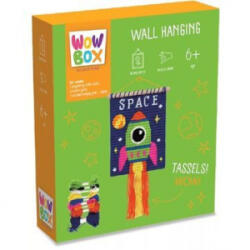 TM Toys Wow Box: Csináld magad makramé fali dísz - Rakéta (WOW0924) (WOW0924)