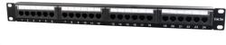 Gembird NPP-C524CM-001 patch panel 24 port 1U 19" CAT 5e (NPP-C524CM-001)